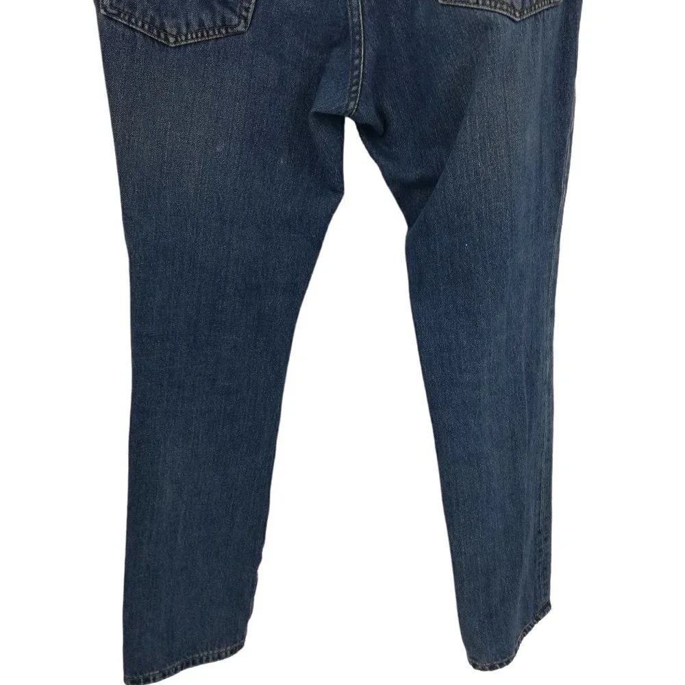 Roark Hwy 133 Slim Straight Fit Stretch Jeans Size 35 x 30 Medium Wash 5 Pocket